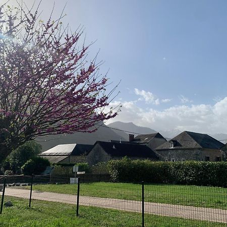 La Suite Unique - Le Jardin Sur Les Pyrenees- Vue Panoramique Montagne -Jardin Cloture Prive De 100M2-Parking-Linge De Lit Et Serviettes Compris- Bielle Luaran gambar