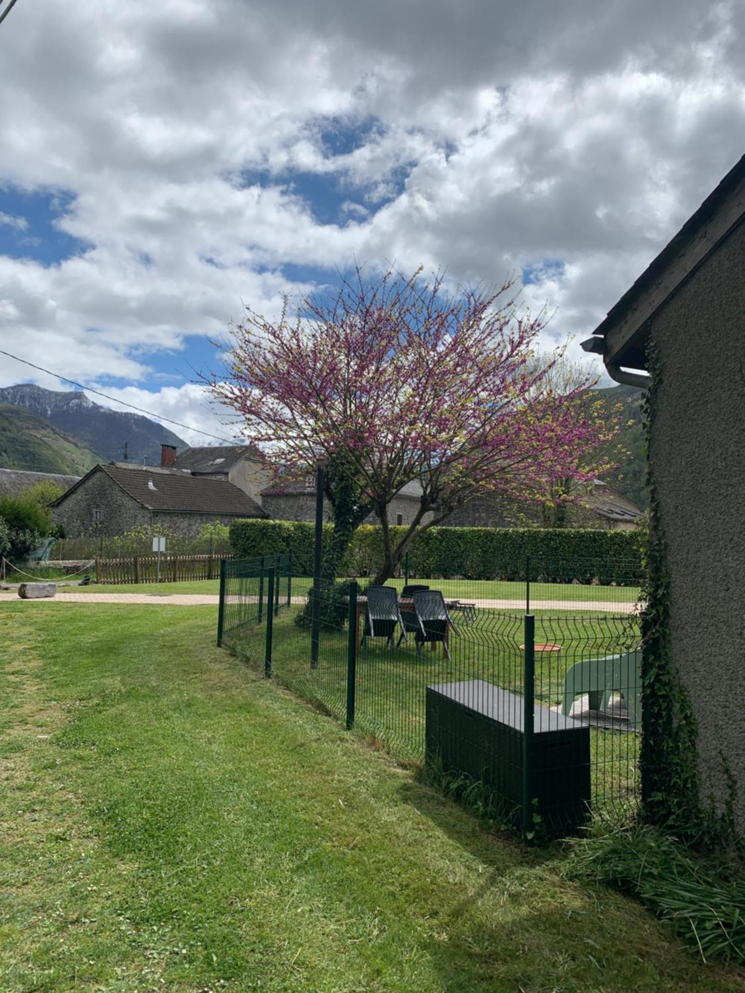 La Suite Unique - Le Jardin Sur Les Pyrenees- Vue Panoramique Montagne -Jardin Cloture Prive De 100M2-Parking-Linge De Lit Et Serviettes Compris- Bielle Luaran gambar